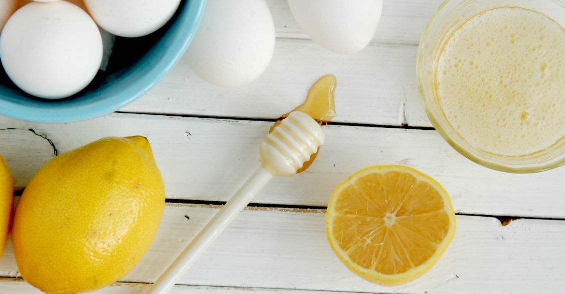 Egg white & Lemon Mask to Firm, Lift & Tighten the Skin! | Organic Brands