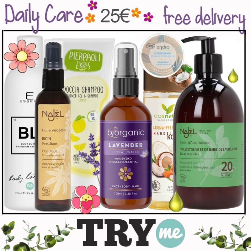 Organic Beauty Box - Daily Care Try Me Kit