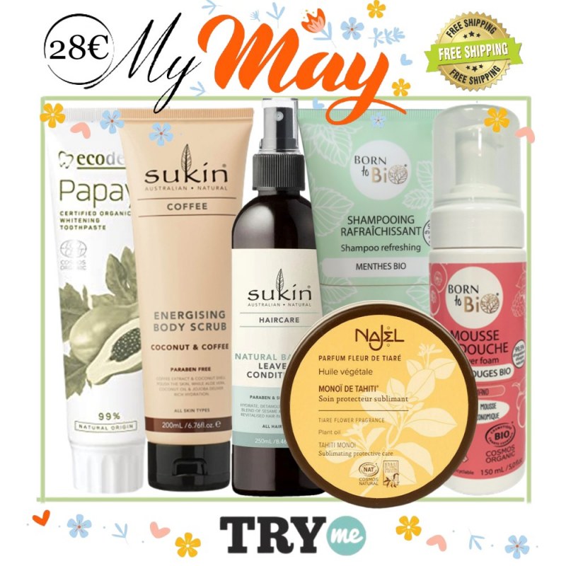 Sold Out Organic Beauty Box!  My May 