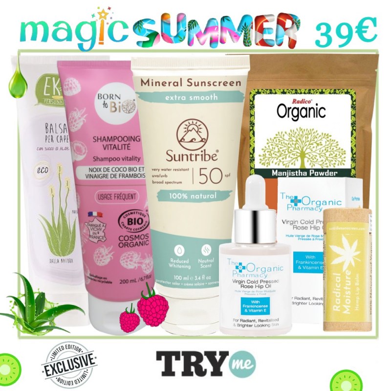 SOLD OUT!  Organic Beauty Box!  Summer Magic Try Me Kit - Special Edition
