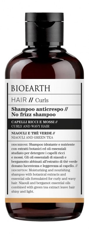 BIOEARTH HAIR 2.0 - Organic Anti-Frizz Shampoo