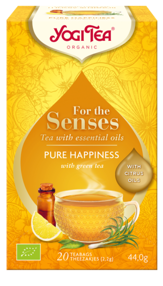 Yogi Organic Tea - For the Senses - Pure Hapiness