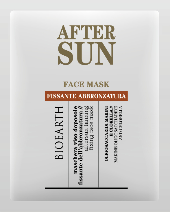 BIOEARTH Sun - Tan Fixing Aftersun Mask