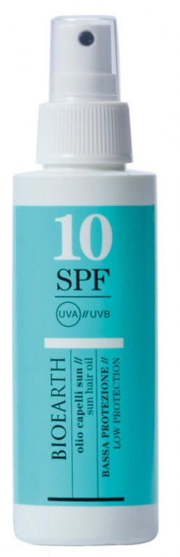 BIOEARTH Sun - Αντηλιακό Έλαιο Μαλλιών Με Δείκτη Προστασίας SPF10 / Sun Hair Oil SPF10 SPF10