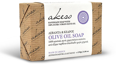 Akeso - Lavender & Cedar Olive Oil Soap