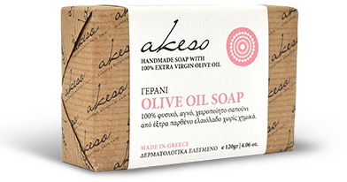 Akeso - Geranium Olive Oil Soap