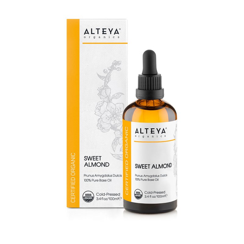 Alteya Organics - Organic Sweet Almond Oil, USDA Certified