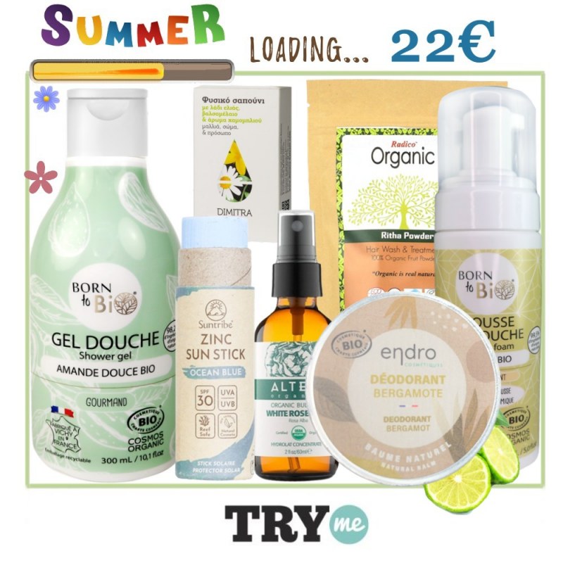 Organic Beauty Box!  Summer Loading Try Me Kit