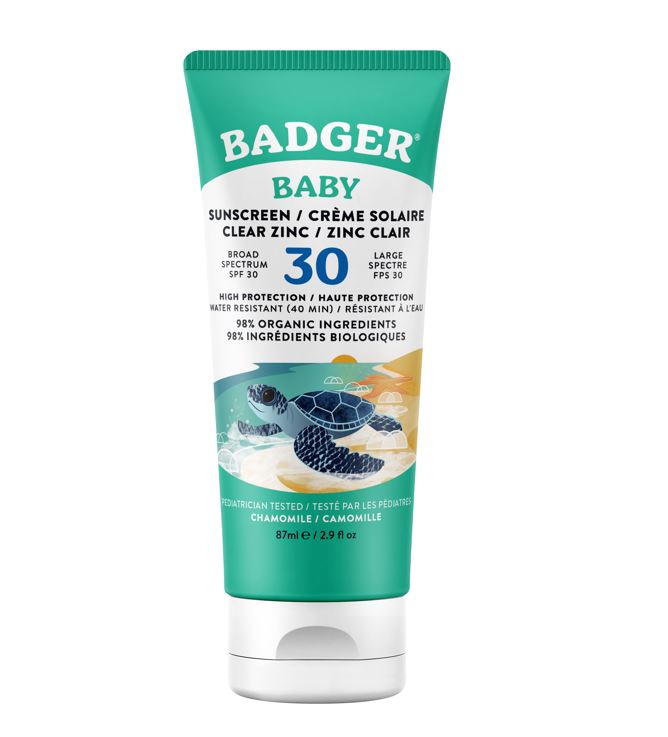 Badger Balm - Baby Clear Zinc Sunscreen SPF 30