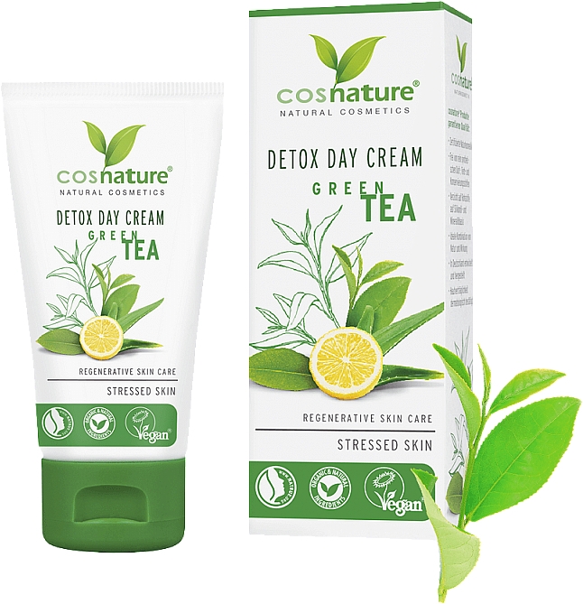 Cosnature Naturkosmetik - Detox Day Cream Green Tea
