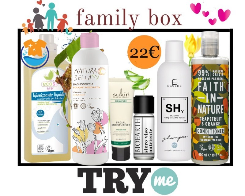SOLD OUT! Organic Family Beauty Box