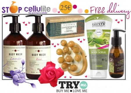 SOLD OUT Organic Beauty Box - STOP Cellulite Try Me Kit