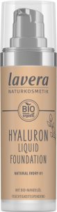 Lavera Naturkosmetik Organic MakeUp - Natural Hyaluron Liquid Foundation Natural Ivory 01