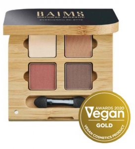 Baims Organic MakeUp - Eyeshadow Quad Palette 01 Naturelle