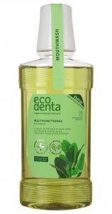 Ecodenta Green Line - Multifunctional moutwash with sage and aloe vera extracts, and mint oil