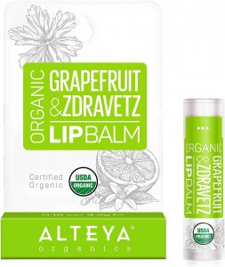 Alteya Organics - Organic Lip Balm Grapefruit Zdravetz