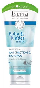 Lavera Naturkosmetik Σαμπουάν - Baby & Kids Wash Lotion & Shampoo