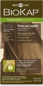 BIOKAP Nutricolor - Delicato HAir Color  No 8.03 Light blond