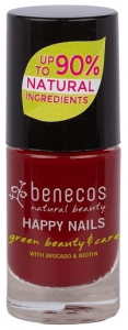 Benecos Natural Nail Care - Nail Polish Cherry Red