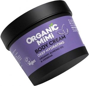 Organic Mimi Body Cream Deep Hydrating Almond & Verbena