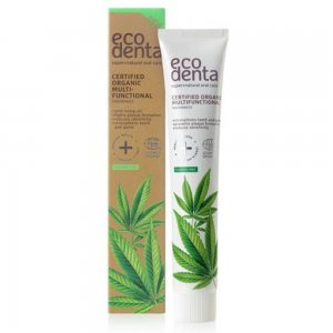 Ecodenta Cosmos Organic - Multifunctional toothpaste with hemp oil