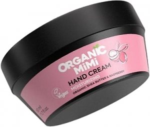 Organic Mimi Hand Cream Moisturizing Shea & Raspberry