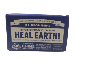Dr. Bronner's - Pure-Castile Bar Soap with Peppermint