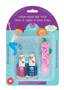 SunCoat Girl Natural Nail Care KIDS - Little Mermaid - Nail Polish for Kids Set