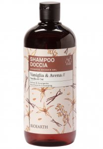BIOEARTH Family - 3in1 Shampoo & Body Wash Vanilla & Oat