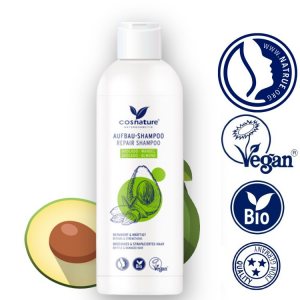 Cosnature Naturkosmetik - Repair Shampoo Avocado & Almond Fine Hair Organic