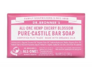 Dr. Bronner's - Pure-Castile Bar Soap Cherry Blossom