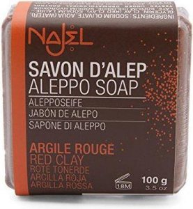 Najel - Aleppo Scrub Soap with Red Clay