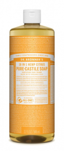 Dr. Bronner's - Castile Liquid Soap with Citrus Orange