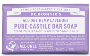 Dr. Bronner's - Pure-Castile Bar Soap with Lavender