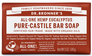 Dr. Bronner's - Pure-Castile Bar Soap with Eykaluptus