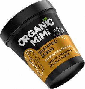 Organic Mimi -  Shampoo Scrub Strength & Restore Sea Salt & Ginger