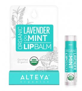 Alteya Organics - Organic Lip Balm Lavender Mint 