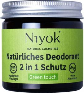 Niyok Green Touch Deodorant Cream - Aluminum Free Deodorant