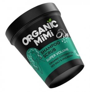 Organic Mimi Shampoo Scrub Super Volume Sea Salt & Mulberry