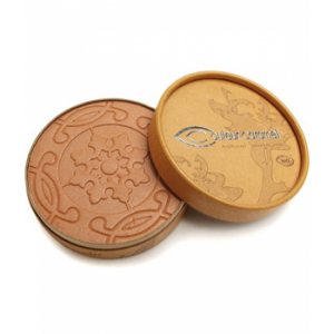 Couleur Caramel Organic MakeUp - Compact Bronzer n°24 Brun Rouge Nacre