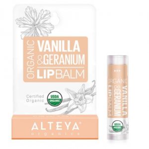 Alteya Organics - Organic Lip Balm Vanilla Geranium