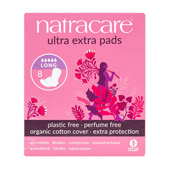 Natracare - Ultra Extra Long Period Pads